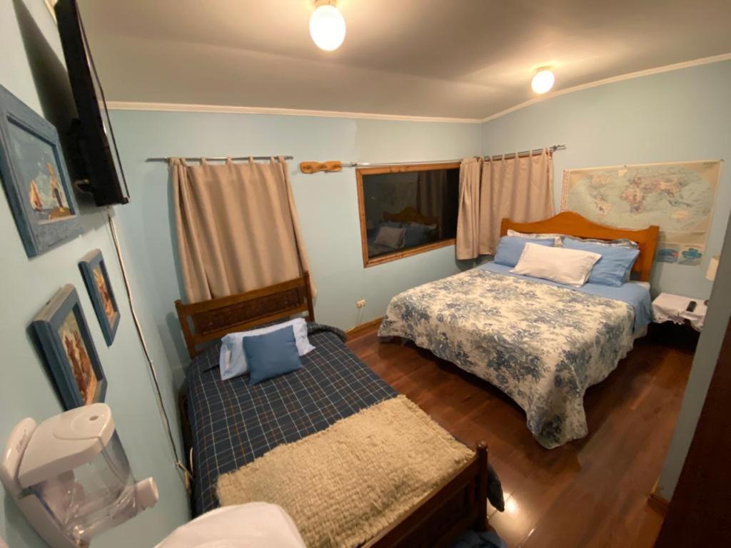 Hostal Y Cabanas Mirando Al Mar Пуерто Монт Екстериор снимка